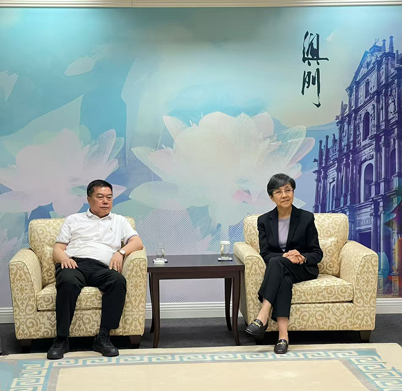 《民族瑰寶・東方傳奇》56個民族非遺文化澳門國際大巡展——組委會一行拜訪澳門旅遊局