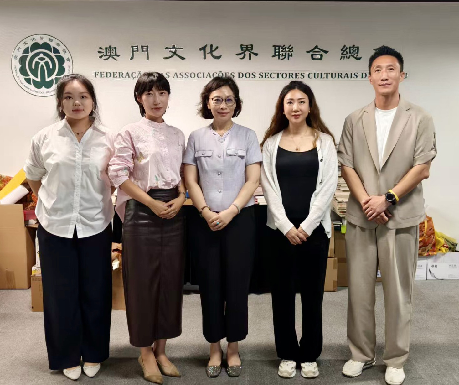 澳門舞劇《尋脈築語》拜訪澳門文總