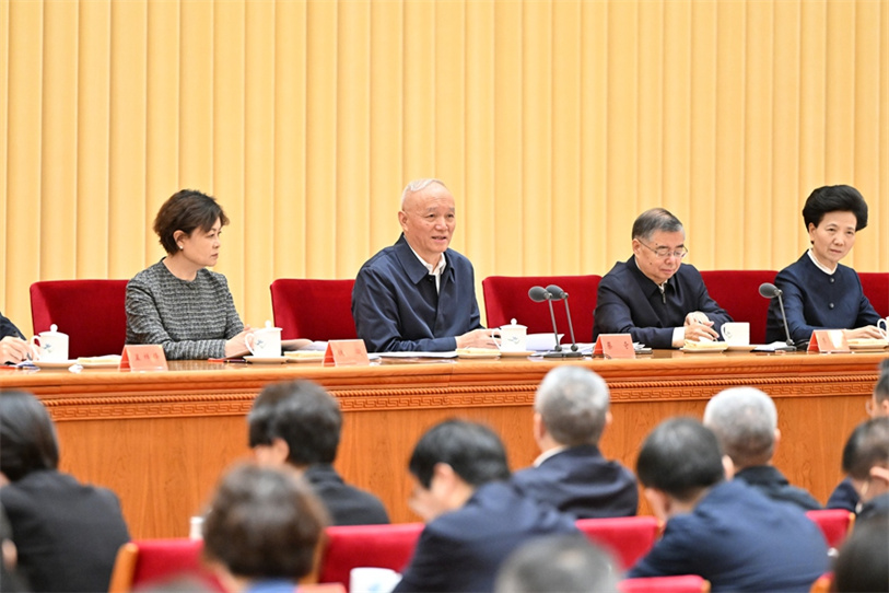 全國宣傳部長會議在京召開 蔡奇出席並講話